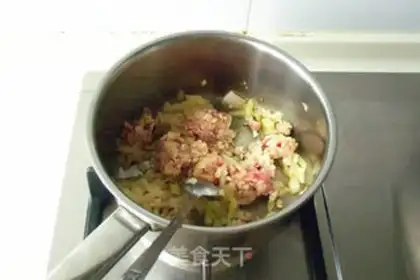 Make Tomato meat tofu step 3