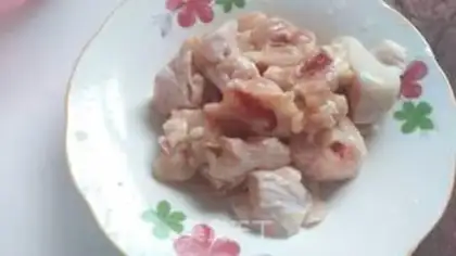 Make Potato chicken step 2