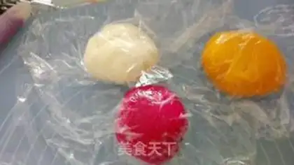 Make ♪ ♪ Fancy ice-cream mooncake ♪ step 1