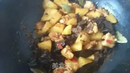 Make Potato chicken step 9