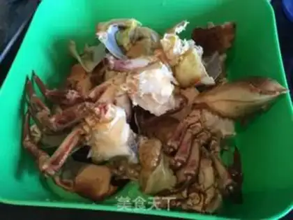 Make Spicy crabs step 1
