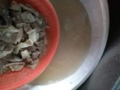 Make Ginger pig lung step 2