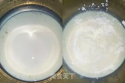 Make Milk bean cake step 0