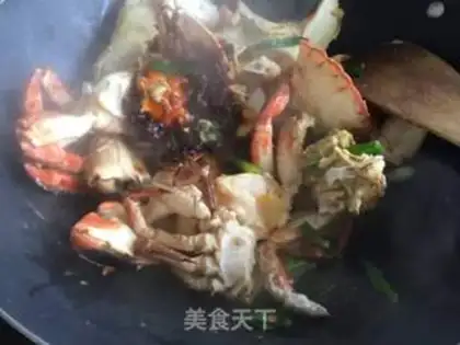 Make Spicy crabs step 5