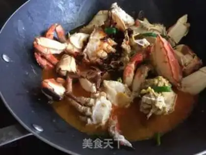 Make Spicy crabs step 6
