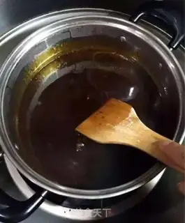 Make Handmade glue cake step 2