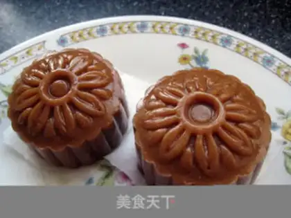 Make Coffee ice-cream mooncake step 20