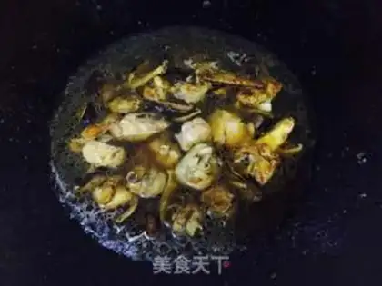 Make Yellow chicken step 11