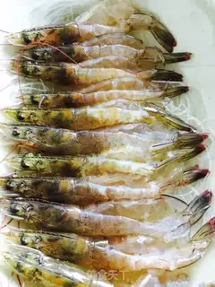 Make A fan steamed prawn step 0