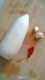 Make The radish step 0