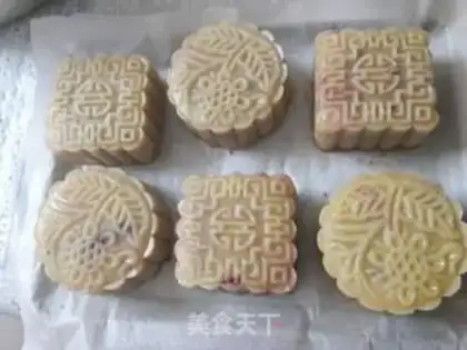 Make The potato moon cake step 7