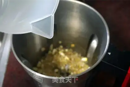 Make Fresh corn juice step 2