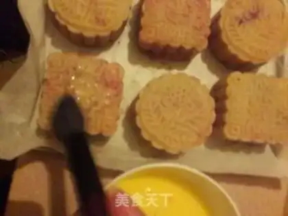 Make The potato moon cake step 9