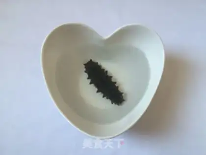 Make The sea cucumbers step 1