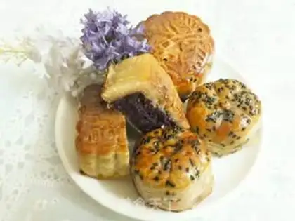 Make The potato moon cake step 11