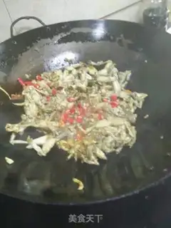 Make Spicy frog step 2
