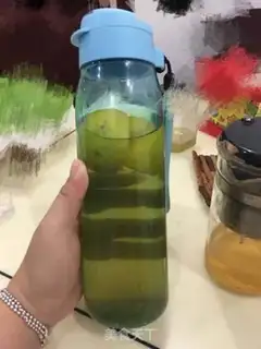 Make Porridge lemon green step 1