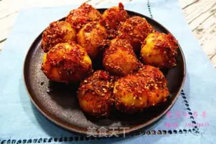 Make Spicy little potatoes step 8