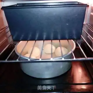 Make Yogurt almond buns and yogurt bean toast step 10