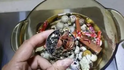 Make Five quail eggs step 2
