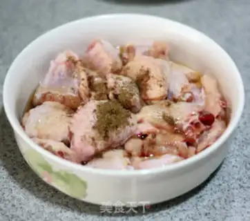 Make Powder chicken step 2