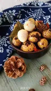 Make Five quail eggs step 9