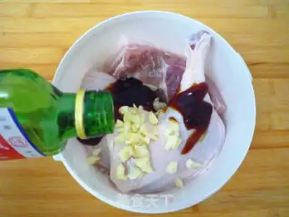 Make Fork duck leg step 2