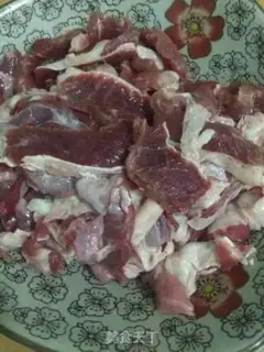 Make Lamb cabbage fan soup step 1