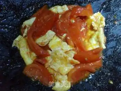 Make Tomato eggs step 10