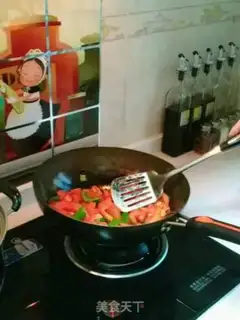Make Tomato fried eggs step 9