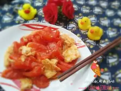 Make Tomato eggs step 13