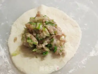 Make Pork and cabbage buns step 7
