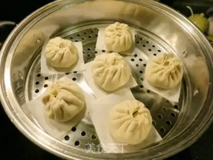 Make Pork and cabbage buns step 10