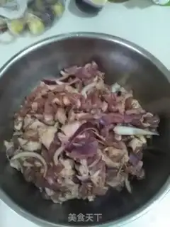 Make Charcoal lamb step 1