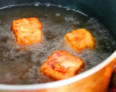 Make Soy sauce, tofu step 4
