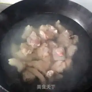 Make Chicken stew mushrooms step 1