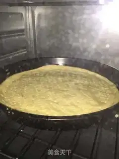 Make Ham pizza step 2