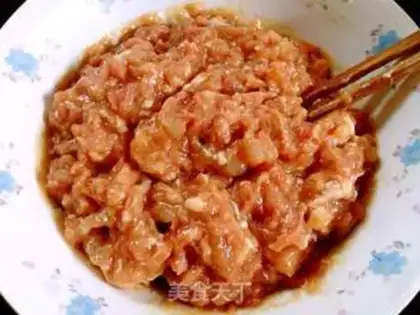 Make Sioux meat mooncake step 2
