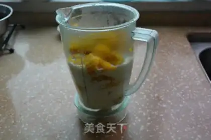 Make Pumpkin shake step 1