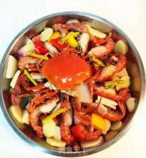 Make Curry crabs step 1