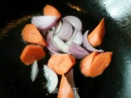 Make Vegetable seafood soup step 2
