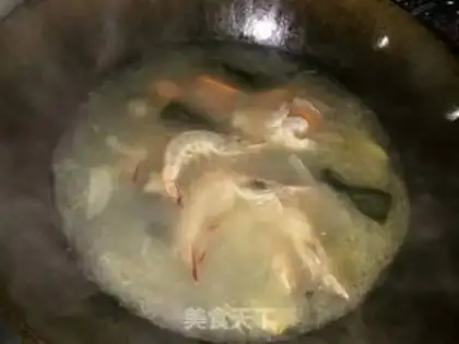 Make Vegetable seafood soup step 5