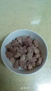 Make Tomato beef soup step 1