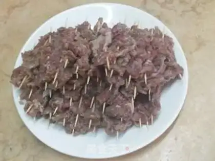 Make Toothpick beef step 6