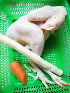Make Powder chicken step 0