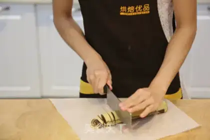 Make Three-coloured cookies step 14