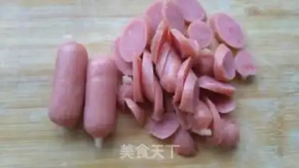 Make Ham and curd step 1