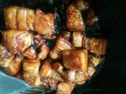 Make A beer that burns red meat step 4