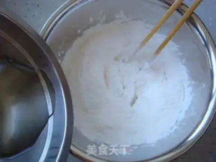 Make The sweet flower is a full moon step 2