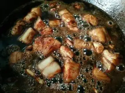 Make A beer that burns red meat step 5